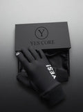 "YES!" Signature Leather Touchscreen Gloves